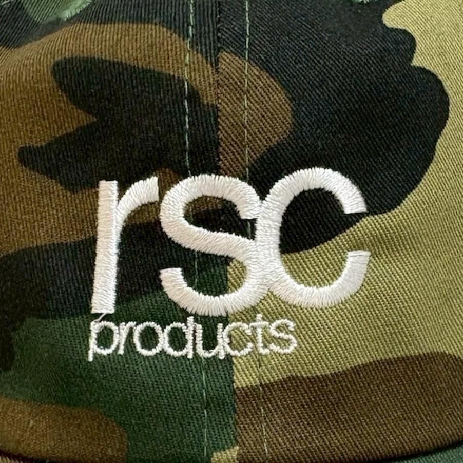 rscロゴ刺繍コットンCAP（カモフラージュ）