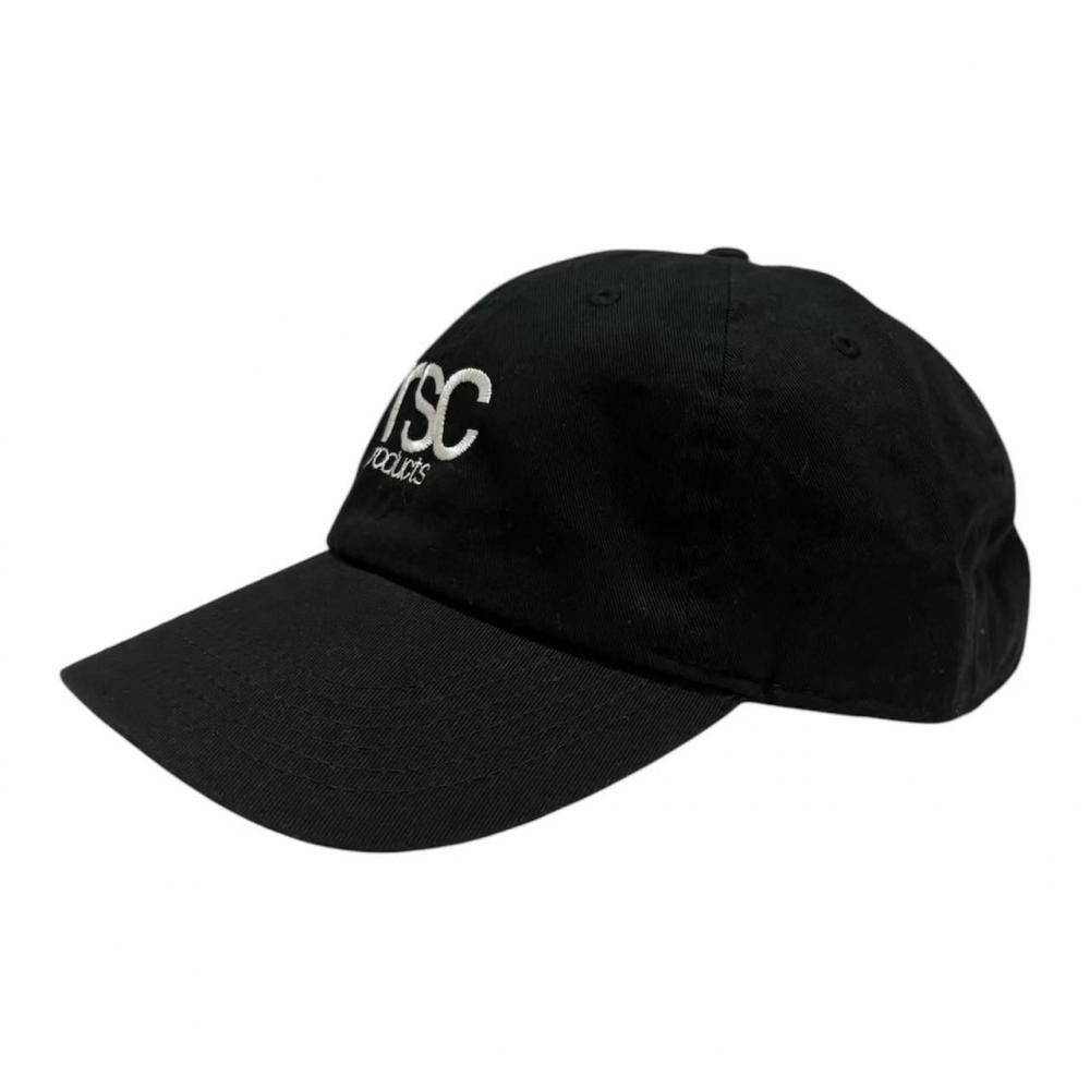 rscロゴ刺繍コットンCAP（ブラック）