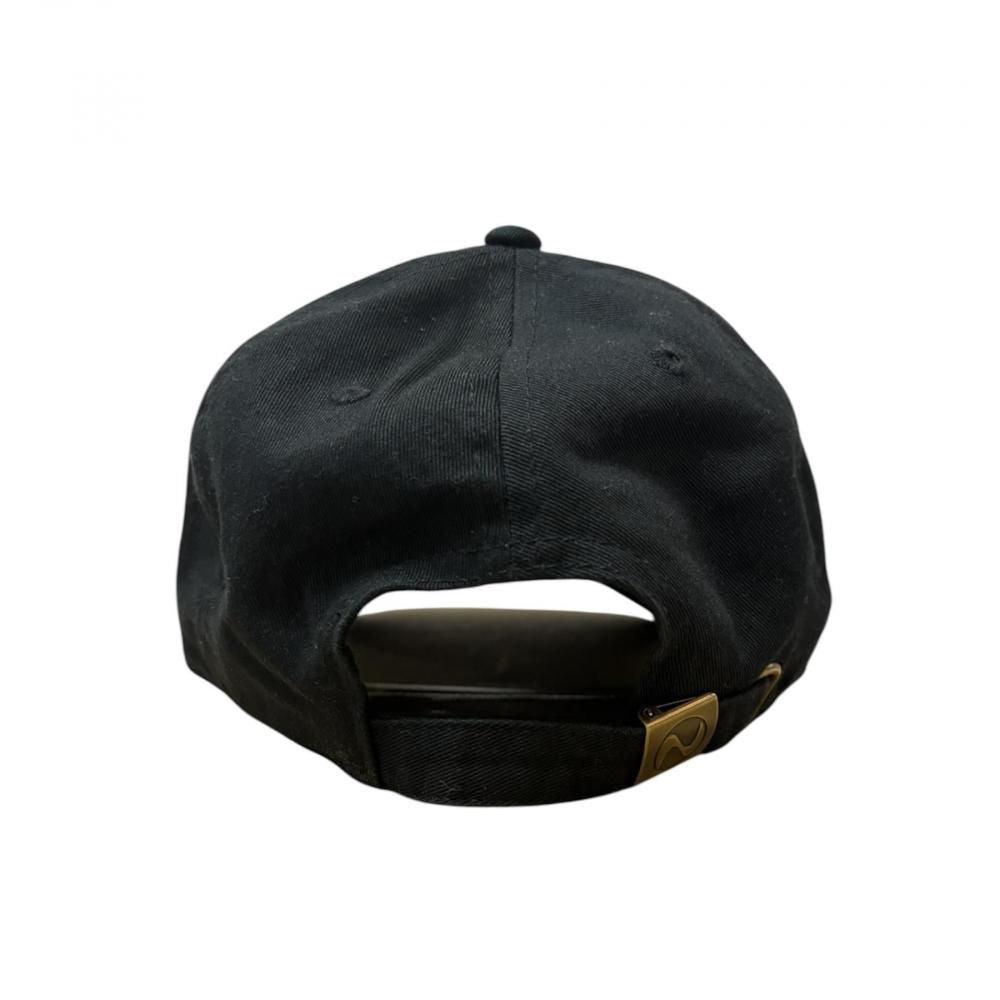 rscロゴ刺繍コットンCAP（ブラック）