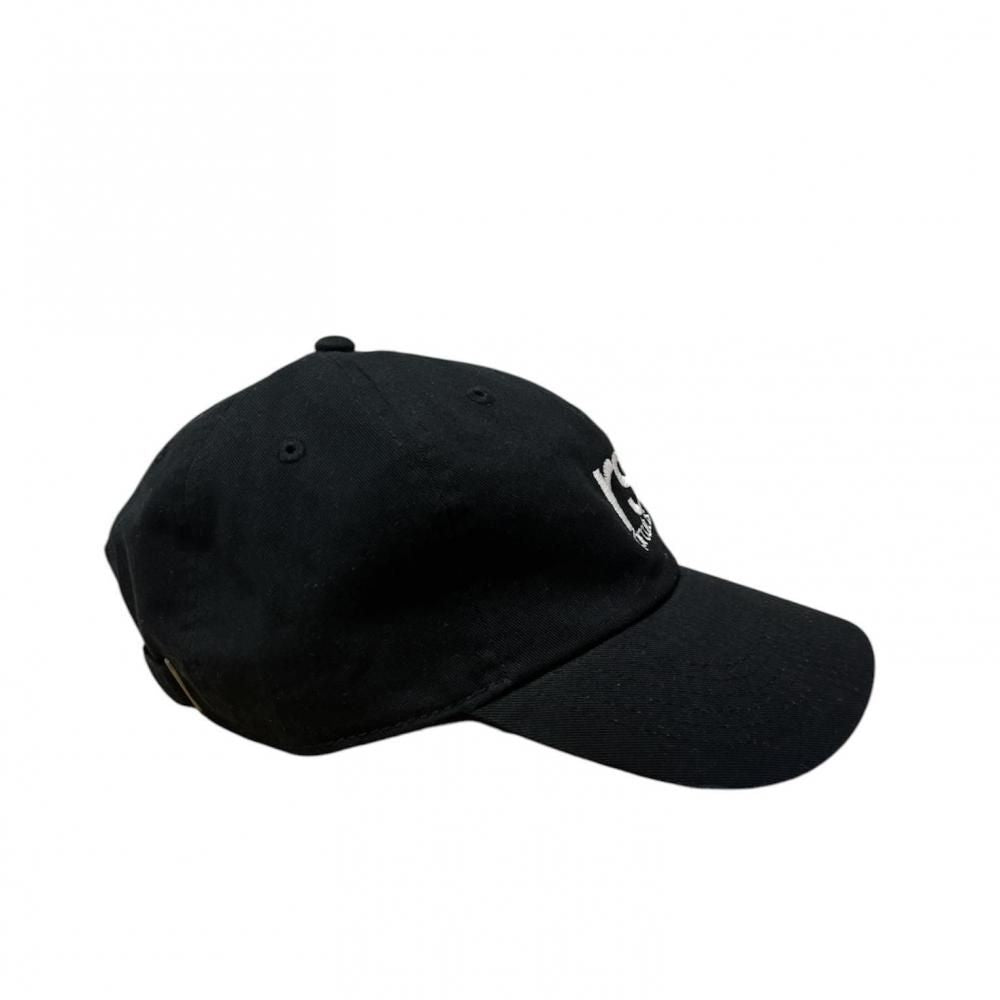 rscロゴ刺繍コットンCAP（ブラック）