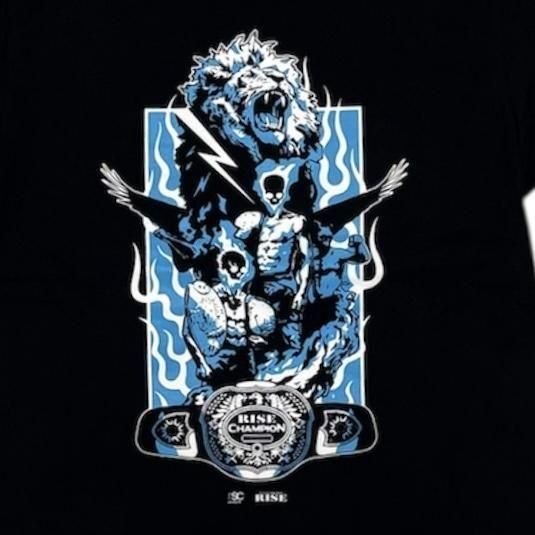 RISE ×RSCコラボ FIRE BALLTシャツ