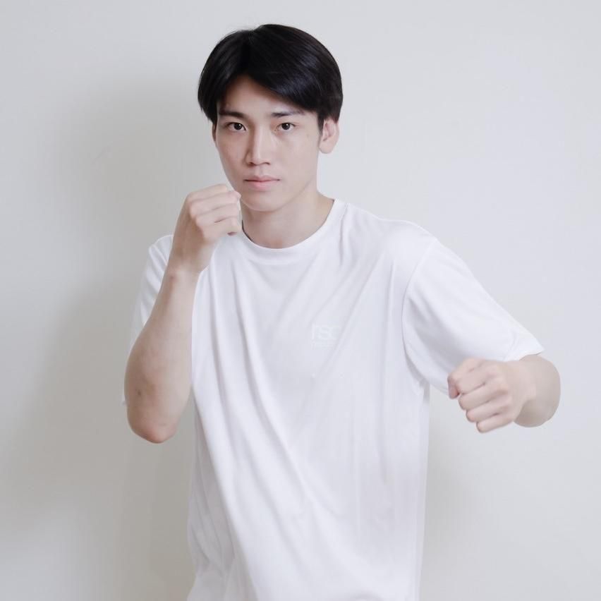 ワンポイントロゴ蓄光ドライTシャツ（全2色）
