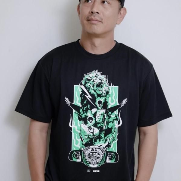 RISE ×RSCコラボ FIRE BALL DRY Tシャツ