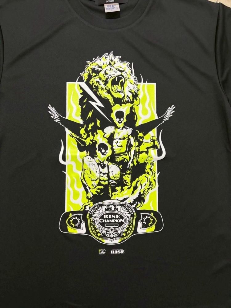 RISE ×RSCコラボ FIRE BALL DRY Tシャツ