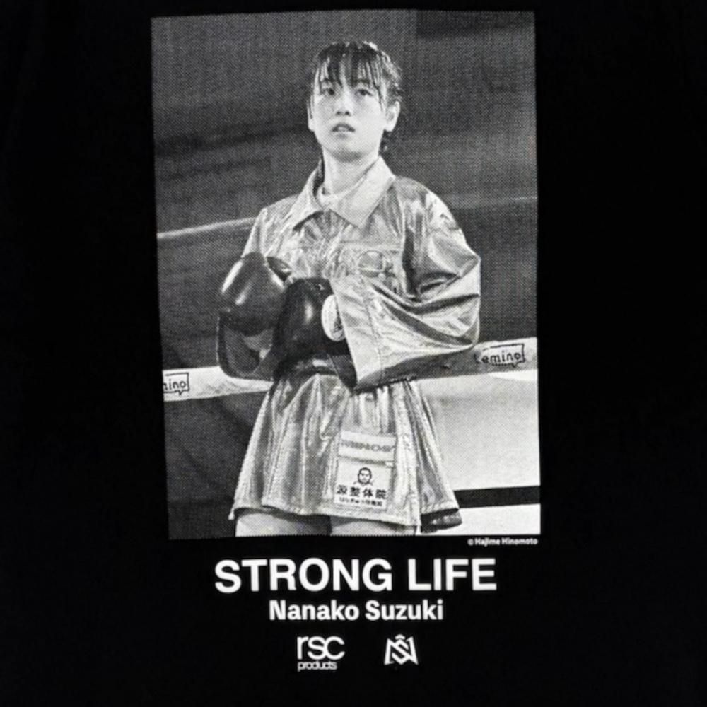 【直筆サイン入り】鈴木なな子STORONG LIFE Tシャツ