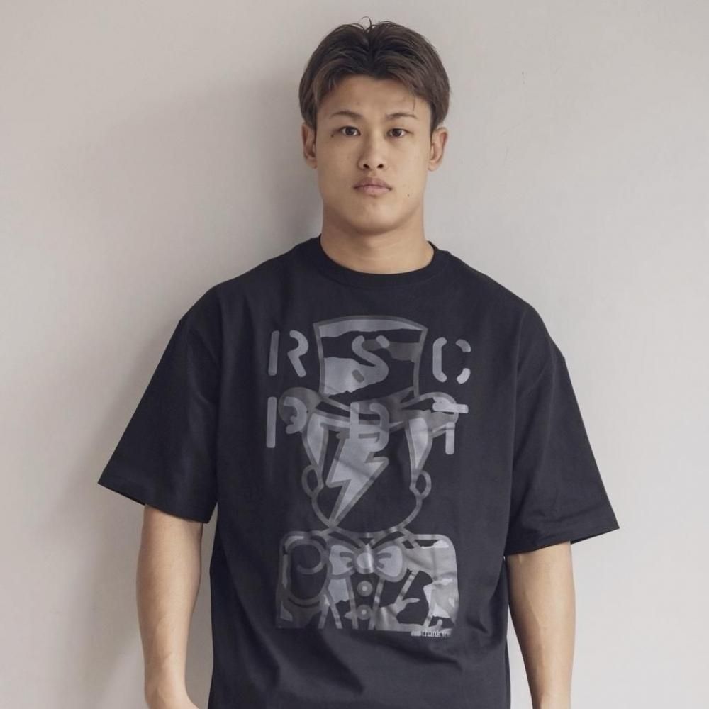 【新作】“IWU” ビッグシルエットコットンTシャツ（全3色）