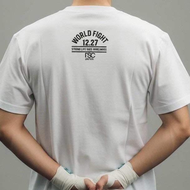 【堤駿斗・麗斗直筆サイン入り】WORLD FIGHT PROJECT サポーターTシャツ｜堤兄弟（全３色）