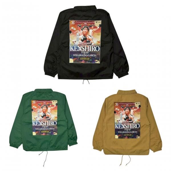 WORLD FIGHT PROJECT 限定アートコーチジャケット｜寺地拳四朗（全3色）