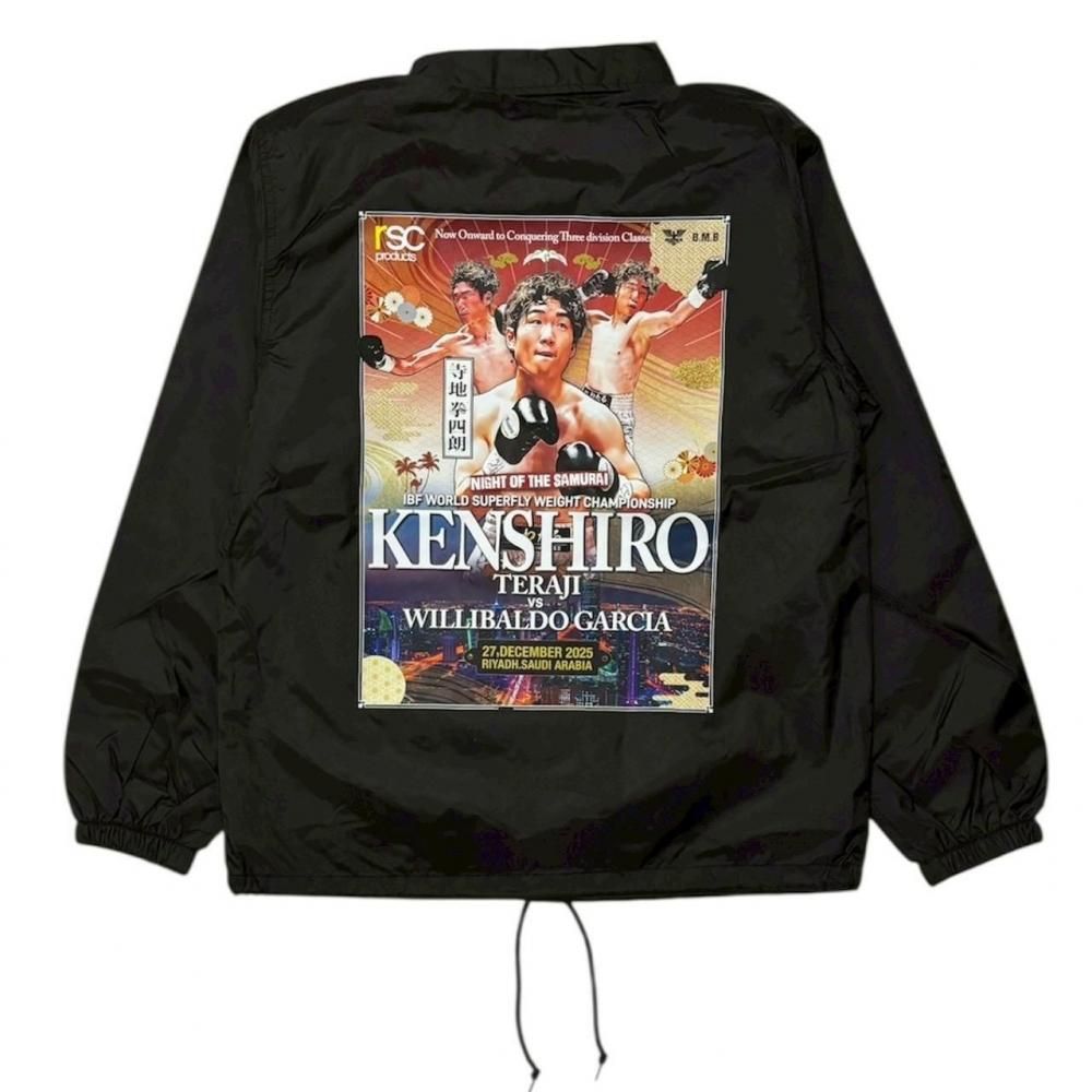 WORLD FIGHT PROJECT 限定アートコーチジャケット｜寺地拳四朗（全3色）