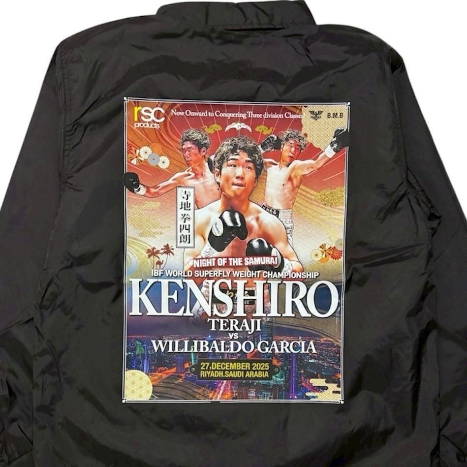 WORLD FIGHT PROJECT 限定アートコーチジャケット｜寺地拳四朗（全3色）