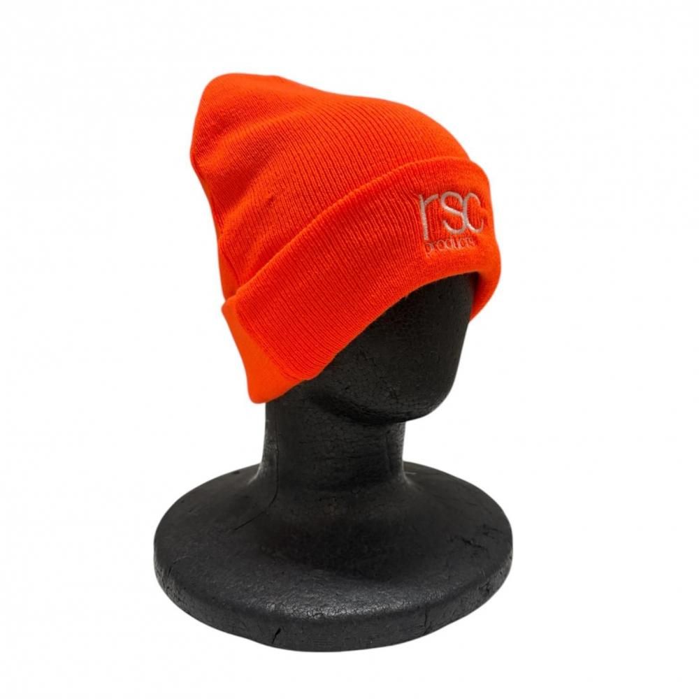 rscロゴ刺繍アクリルKNIT CAP ダブル