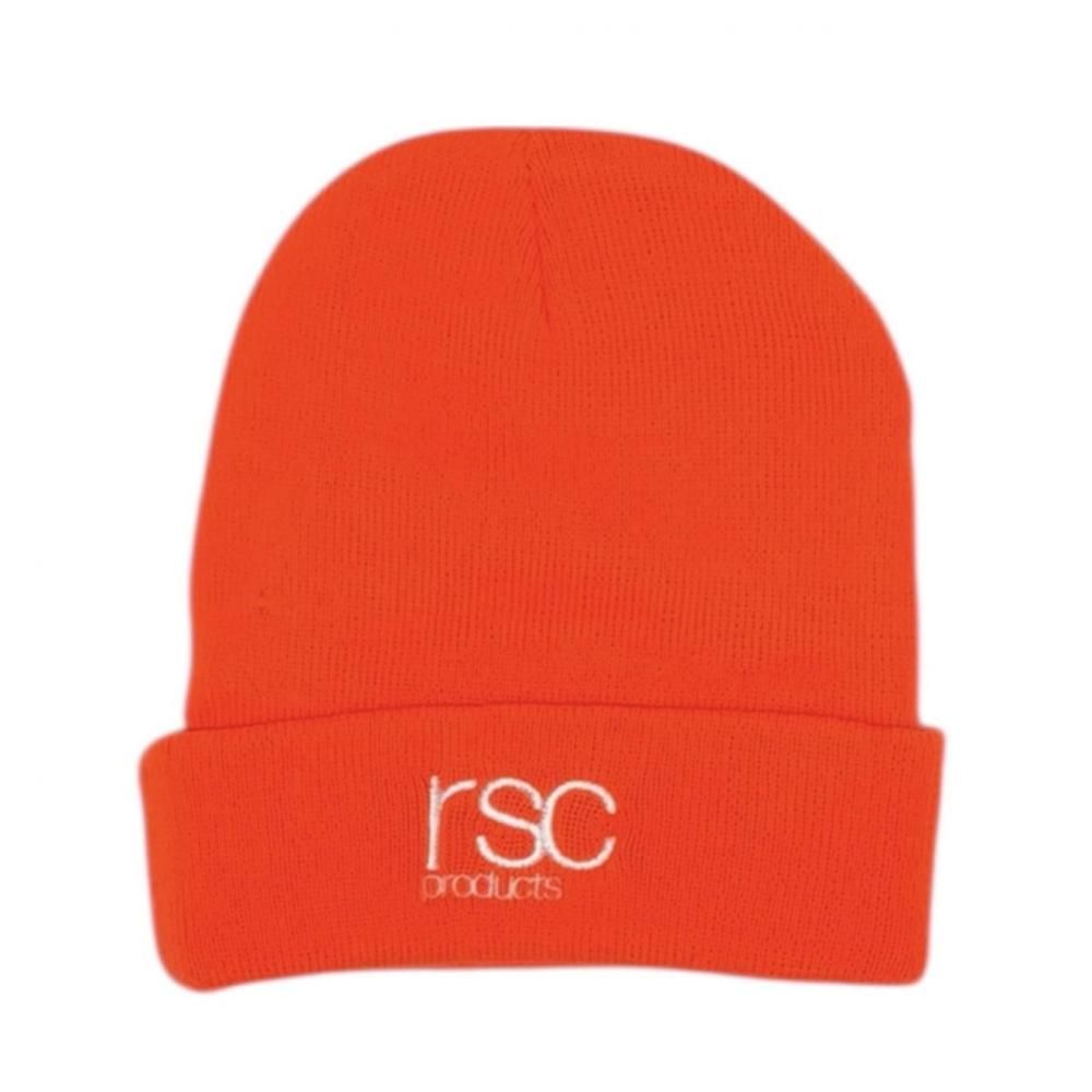rscロゴ刺繍アクリルKNIT CAP ダブル