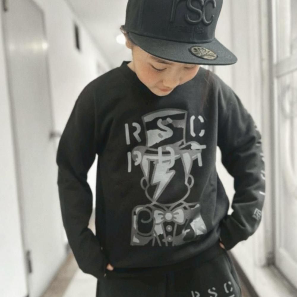 【新作】[KIDS] “IWU”  クルーネックSWEAT