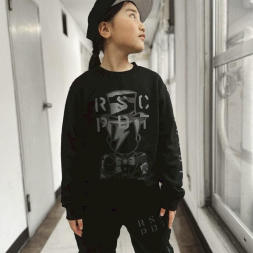【新作】[KIDS] “IWU”  クルーネックSWEAT