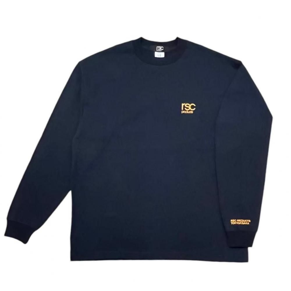 【セール20％OFF】ワンポイントロゴ“ ラギッド ” ロングスリーブシャツ（ネイビーMサイズ）