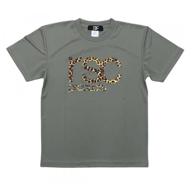 【20％OFF】レオパードロゴ ドライTシャツ