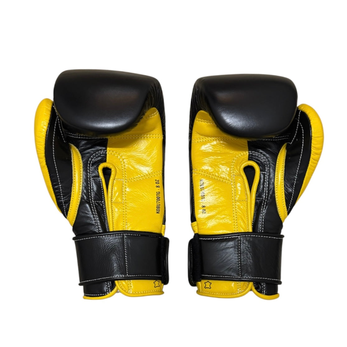 adidas アディダス KOBUSHI トレーニンググローブ JAPANモデル（ブラック•イエロー)8oz