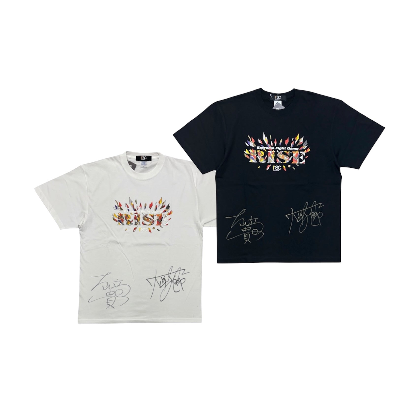 【大﨑一貴・孔稀 直筆サイン入り】 RISE"KAREZMAD"Tシャツ（全2色）