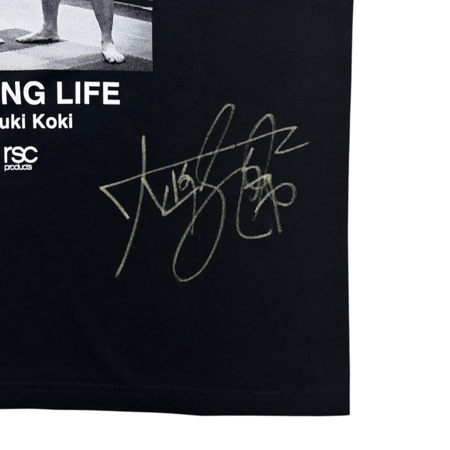 【大﨑一貴・孔稀 直筆サイン入り】STORONG LIFE PHOTO Tシャツ