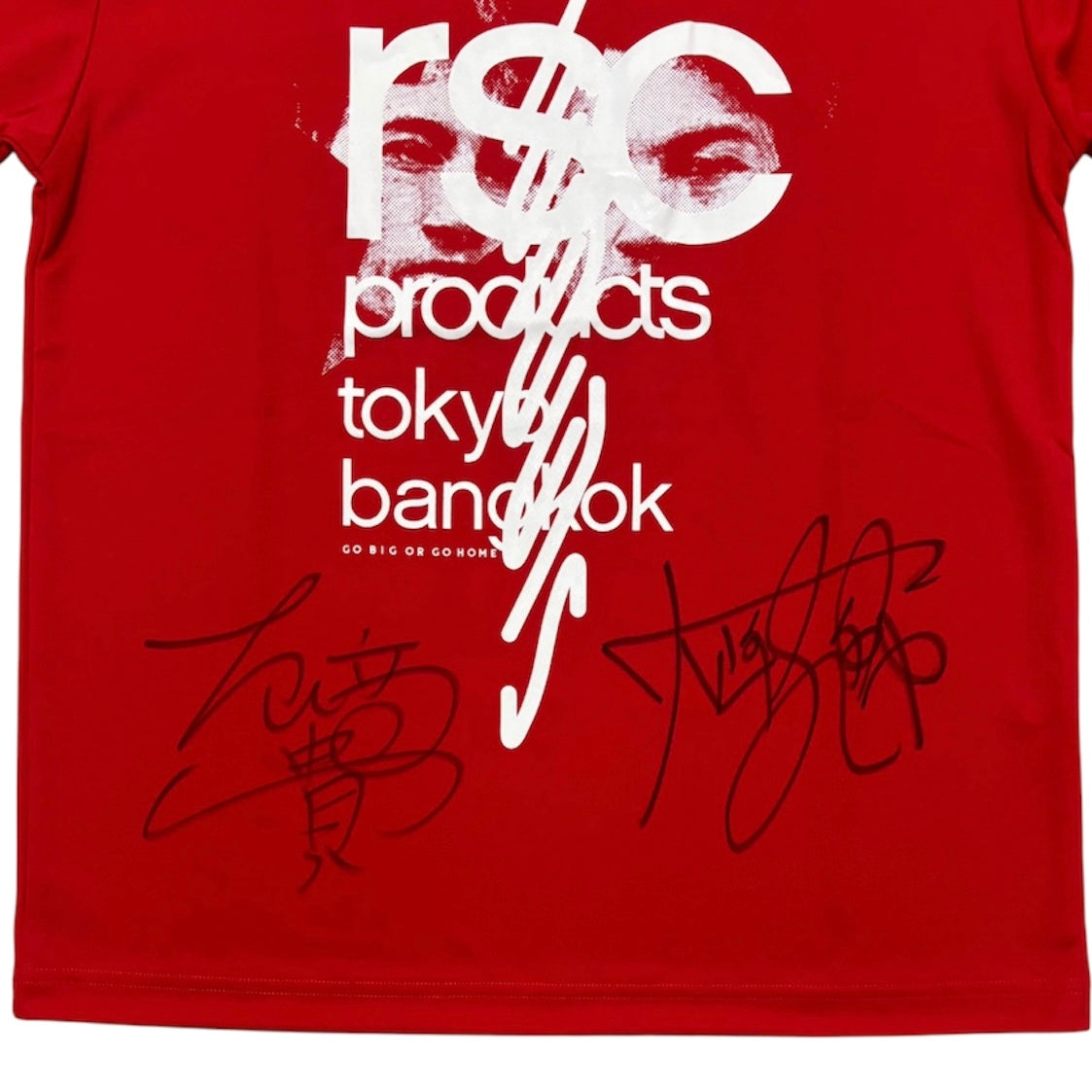 【大﨑一貴・孔稀 直筆サイン入り】 TOKYO TO BANGKOK 大﨑兄弟サポートTシャツ