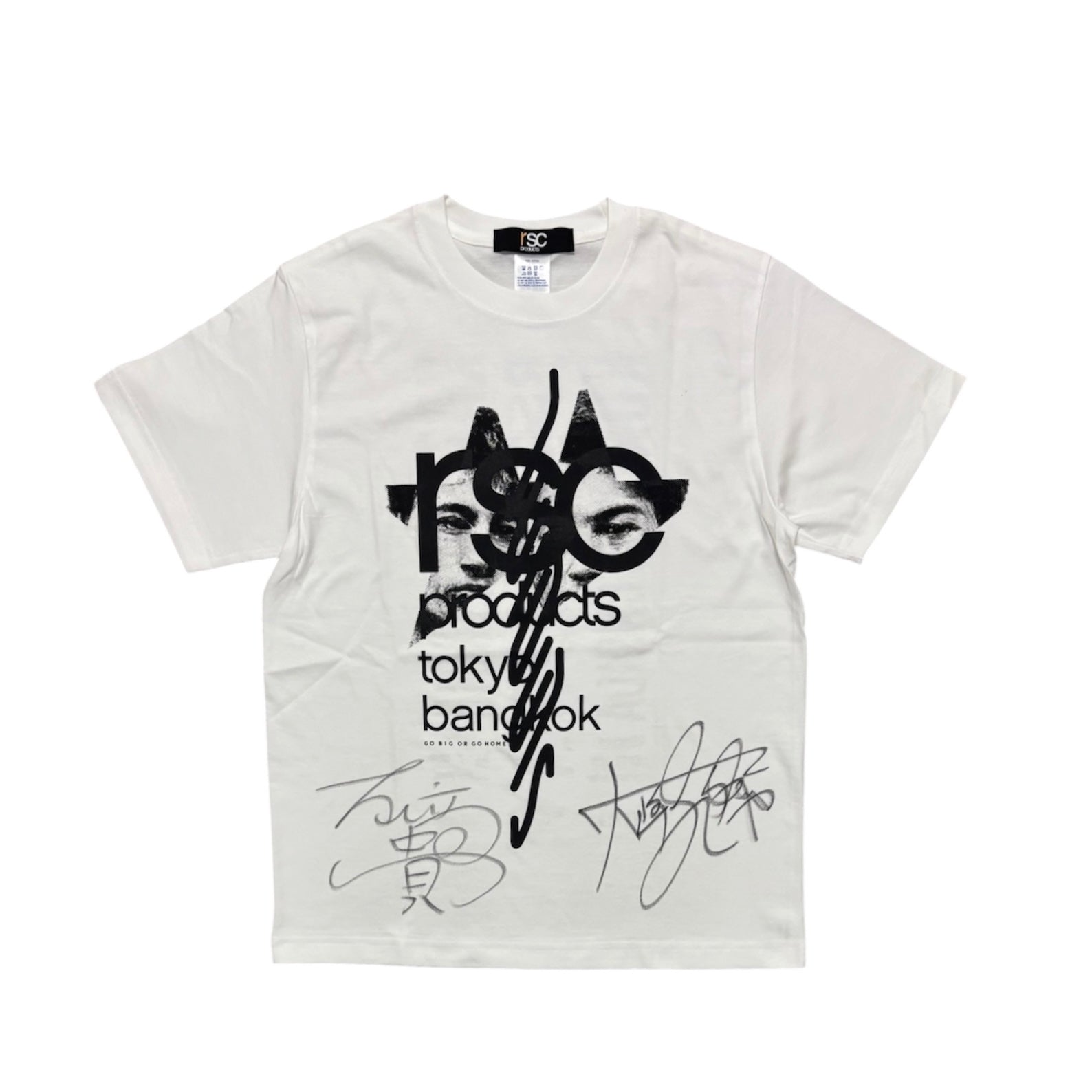 【大﨑一貴・孔稀 直筆サイン入り】 TOKYO TO BANGKOK 大﨑兄弟サポートTシャツ