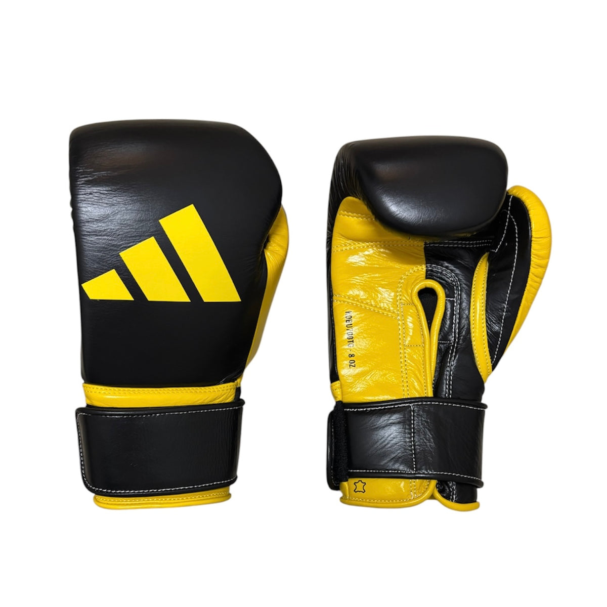 adidas アディダス KOBUSHI トレーニンググローブ JAPANモデル（ブラック•イエロー)8oz