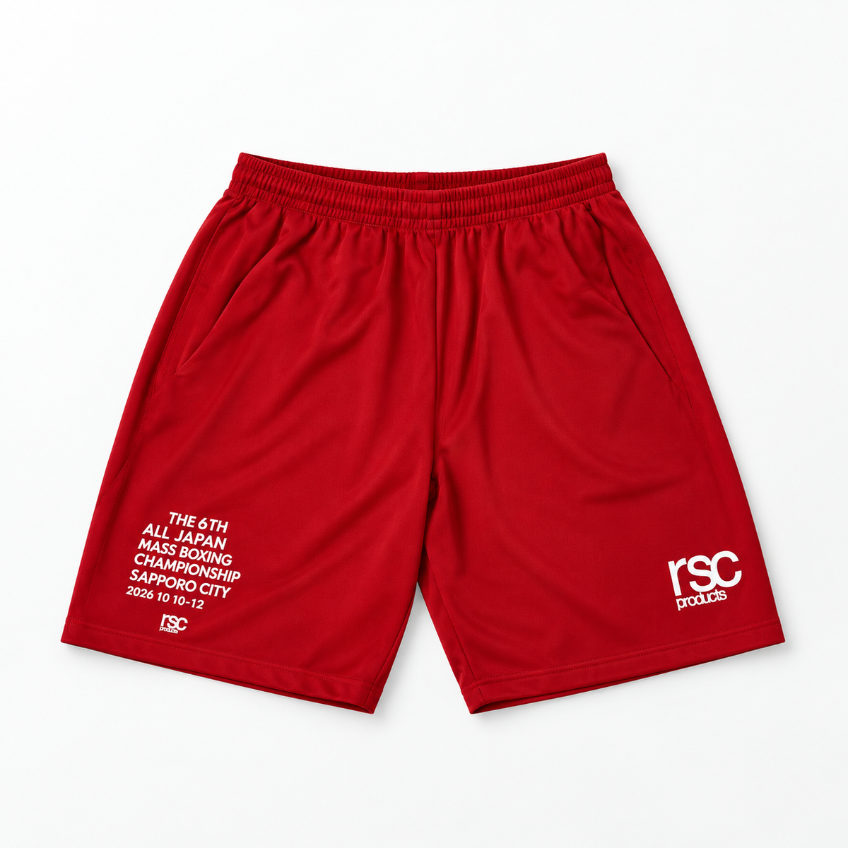 【予約販売】札幌2026マスボクシング大会記念ドライハーフパンツ